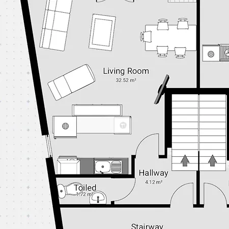 Apartment Half Chalet 2 Min From Ski Bus *